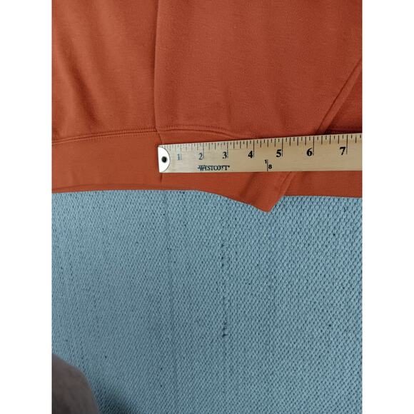 Genuine Stuff Vintage Hoodie Men 2XL Burnt Orange Texas University Long Horns - Picture 12 of 14